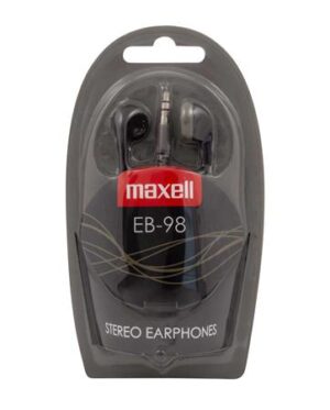 Gyártó: <span class='dk-excerpt-value'>MAXELL</span> Fülhallgató, MAXELL "Ear Buds 98", fekete