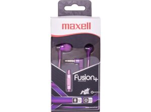 Gyártó: <span class='dk-excerpt-value'>MAXELL</span> Fülhallgató, mikrofonnal, MAXELL "Fusion+", lila-rózsaszín