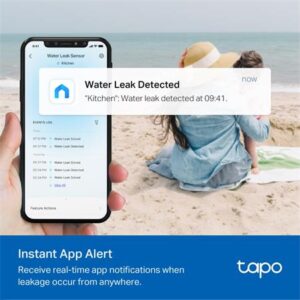 Gyártó: <span class='dk-excerpt-value'>TP-LINK</span> Okos vízszivárgás érzékelő, TP-LINK "Tapo T300", fehér