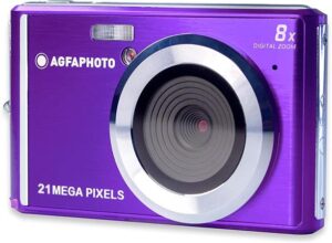 Gyártó: <span class='dk-excerpt-value'>AGFAPHOTO</span> Fényképezőgép, kompakt, digitális, AGFA "DC5200", lila