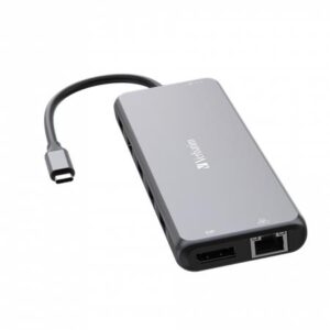 Gyártó: <span class='dk-excerpt-value'>VERBATIM</span> USB elosztó-HUB, 2xUSB-C PD/2xHDMI/DP/6xUSB-A/RJ45/audio, VERBATIM