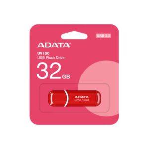 Gyártó: <span class='dk-excerpt-value'>ADATA</span> Pendrive, 32GB, USB 3.2 Gen1, ADATA "UV150", piros