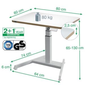 Gyártó: <span class='dk-excerpt-value'>LEITZ</span> Ülő/álló munkaállomás, elektromos, LEITZ "Ergo"