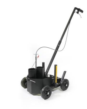 Padlójelölő kocsi, festékszóróhoz, DURABLE "Duraline® EasyTrack"