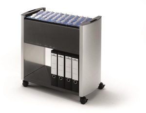 Függőmappa tároló, fém, DURABLE "Design Line"