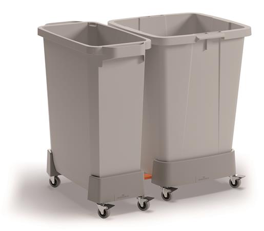Szállítókocsi, 60 liter, rPP, DURABLE, grafit - Image 7