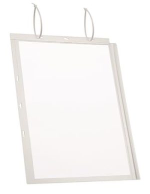 Információs tasak, vízálló, kábelkötegelővel, A3, DURABLE