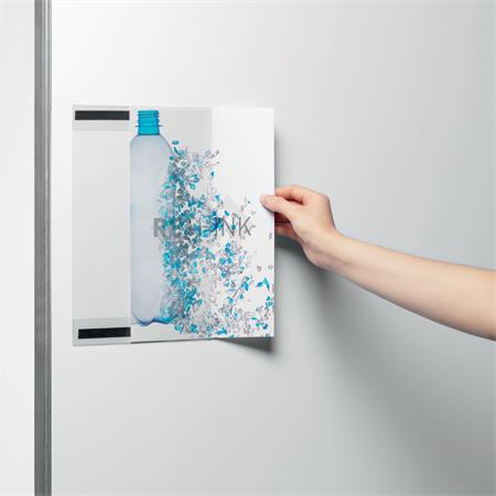 Infokeret, A4, mágneses, DURABLE "rPET", áttetsző - Image 3