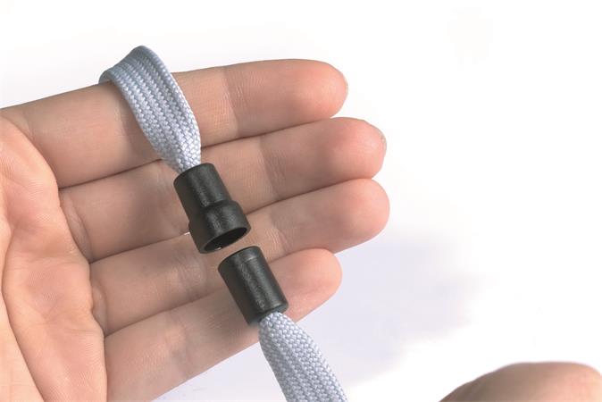 Nyakbaakasztó, klippel, DURABLE, szürke - Image 3