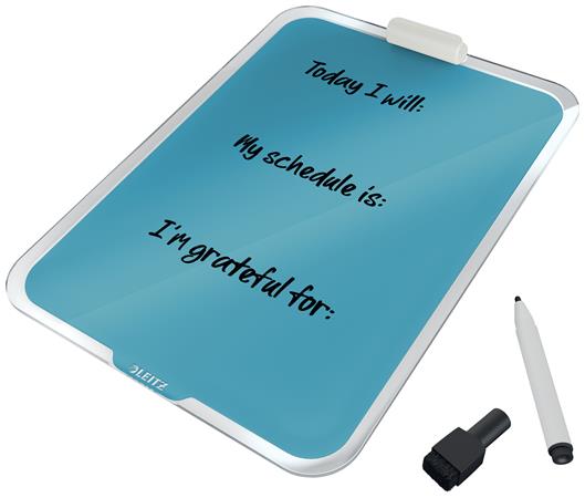 Üvegtábla, törölhető, asztali, A4, LEITZ "Cosy", nyugodtkék - Image 2