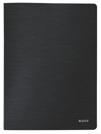 Bemutatómappa, 40 zsebes, A4, LEITZ "Style", szaténfekete - Image 3