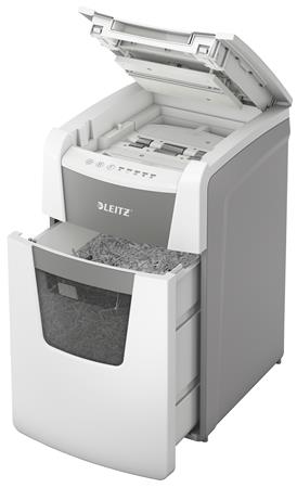 Iratmegsemmisítő, mikrokonfetti, 150 lap, LEITZ "IQ AutoFeed Office 150 P5 Pro" - Image 2