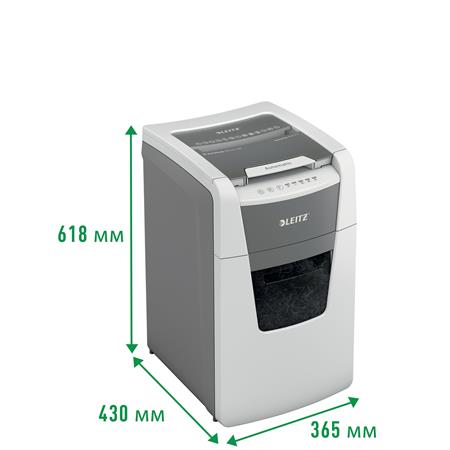Iratmegsemmisítő, mikrokonfetti, 150 lap, LEITZ "IQ AutoFeed Office 150 P5 Pro" - Image 9