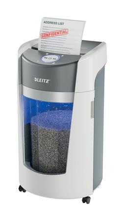 Iratmegsemmisítő, mikrokonfetti, 10 lap, LEITZ "IQ OptiMax Office 550 P5" - Image 3