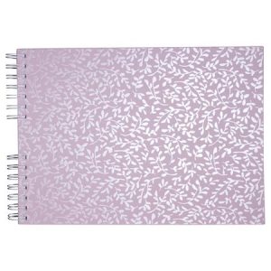 Fotóalbum, spirál, 32x22 cm, 25 lap, EXACOMPTA "AutentiK", rózsaszín