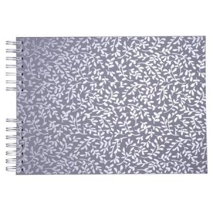 Fotóalbum, spirál, 32x22 cm, 25 lap, EXACOMPTA "AutentiK", kékesszürke