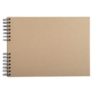 Kreatív scrapbook készlet, EXACOMPTA "Kraft"