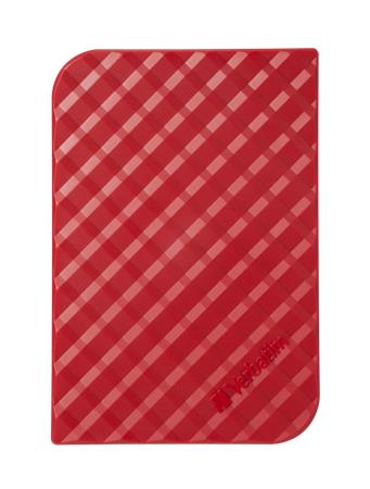 2,5" HDD (merevlemez), 1TB, USB 3.0, VERBATIM "Store n Go", piros - Image 2