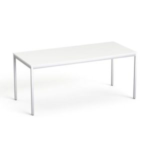 Általános asztal fémlábbal, 75x170 cm, MAYAH "Ajándékdom SV-40", fehér