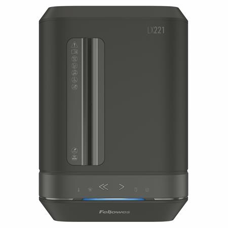 Iratmegsemmisítő, mikrokonfetti, 18 lap, FELLOWES "Powershred LX221", fekete - Image 6