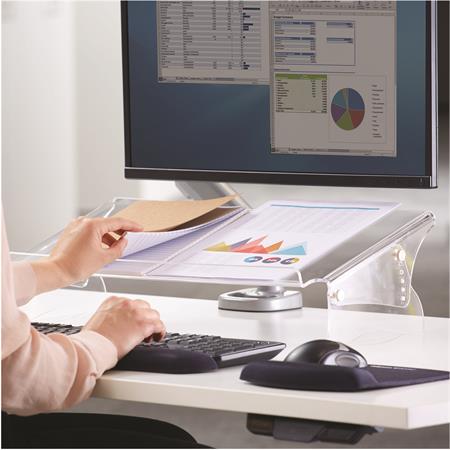 Dokumentumtartó, FELLOWES "Clarity™", átlátszó - Image 2
