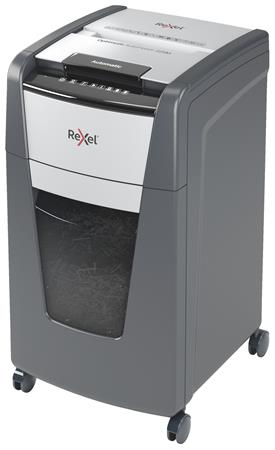 Iratmegsemmisítő, mikrokonfetti, 225 lap, REXEL, "Optimum AutoFeed+ 225M" - Image 2