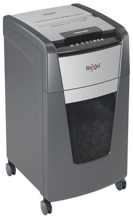 Iratmegsemmisítő, mikrokonfetti, 225 lap, REXEL, "Optimum AutoFeed+ 225M" - Image 3