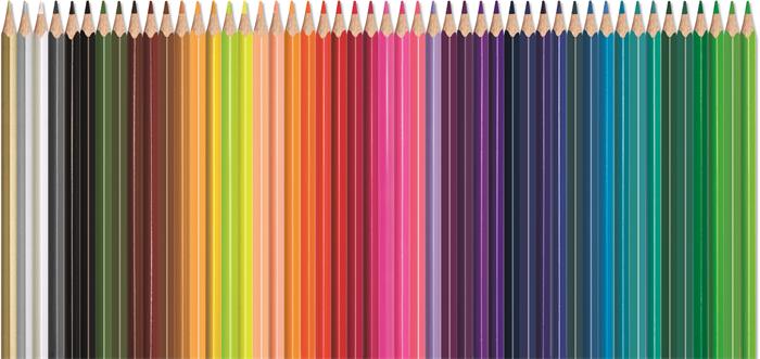 Színes ceruza készlet, háromszögletű, MAPED "Color`Peps Star", 48 különböző szín - Image 3
