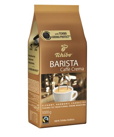 Kávé, pörkölt, szemes, 1000 g, TCHIBO "Barista Caffé Crema" - Image 2