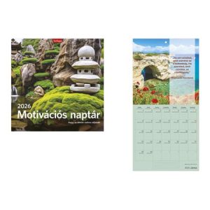 Naptár, fali, TOPTIMER, "Motivációs"