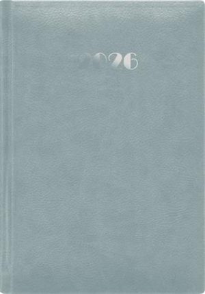Naptár, tervező, A5, napi, DAYLINER, "Pellana", szürke