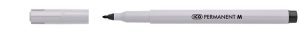 Alkoholos marker, 1-1,5 mm, ICO "Permanent M", fekete