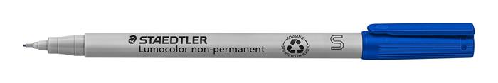 Alkoholmentes marker, OHP, 0,4 mm, STAEDTLER "Lumocolor® 311 S", kék - Image 2