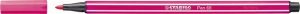 Filctoll, 1 mm, STABILO "Pen 68", neon rózsaszín