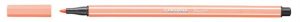 Filctoll, 1 mm, STABILO "Pen 68", világos testszínű