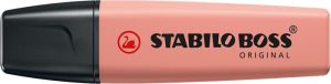 Szövegkiemelő, 2-5 mm, STABILO "BOSS original NatureCOLORS", vörösbarna