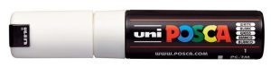 Dekormarker, 4,5-5,5 mm, UNI "Posca PC-7M", fehér
