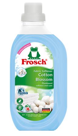 Öblítő koncentrátum, 900 ml, FROSCH "Gyapotvirág"