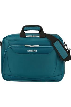 Utazótáska, kabin méret, 27l, 3 in 1, AMERICAN TOURISTER "SummerRide", zöldeskék