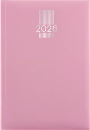 Naptár, tervező, A5, napi, DAYLINER, "MyPastel", púder