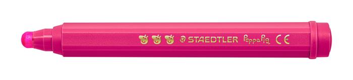 Filctoll készlet, 2,5 mm, kimosható, jumbo, STAEDTLER „Noris® junior 329”, Peppa malac, 12 szín - Image 5