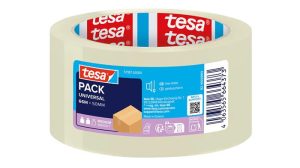 Csomagolószalag, 50 mm x 66 m, TESA "Pack Universal", áttetsző