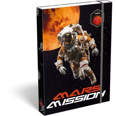Füzetbox, A4, LIZZYSULI, "Mars Mission"
