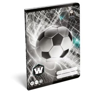 Füzet, tűzött, A5, sima, 32 lap, LIZZYSULI, "Top League","20-32"