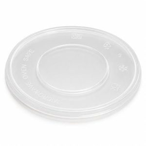 Tető műanyag leveses tányérhoz, 50 db, 500-750ml, natúr