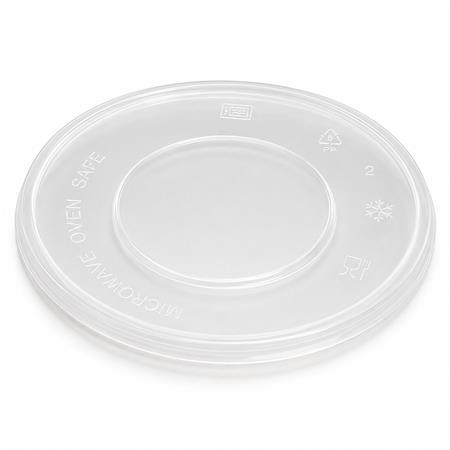 Tető műanyag leveses tányérhoz, 50 db, 500-750ml, natúr