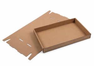 Papírtálca, street food, 26x16,5x3 cm, 200 db, barna