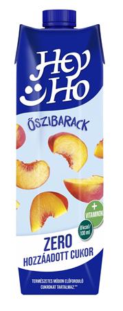 Gyümölcsital, 20%, cukormentes, 1 l, RAUCH "Hey-Ho ZERO", őszibarack