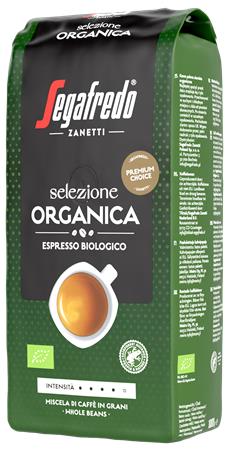 Kávé, pörkölt, szemes, 1000 g, SEGAFREDO "Selezione Organica"
