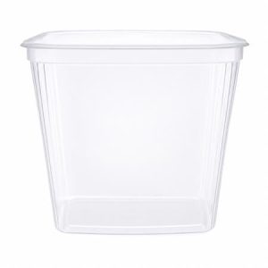 Műanyag tál, tetőzhető, 1000 ml, 25 db "Svéd"